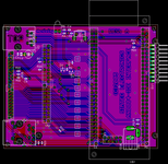 Board design of the EB675001DIP parallel IDE application note