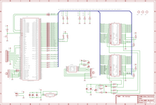 Schematic of the EB675001DIP parallel IDE application note project