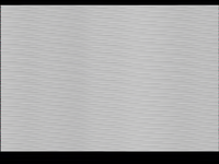 Screen capture of the prototype output with insufficient power supply decoupling 