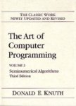 The Art of Computer Programming: Seminumerical Algorithms