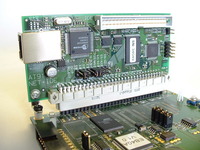 AT91 module fitted to Atmel EB40A