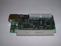 Plain front view of the AT91Net module