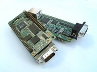 Two EB675100DIP modules at an angle