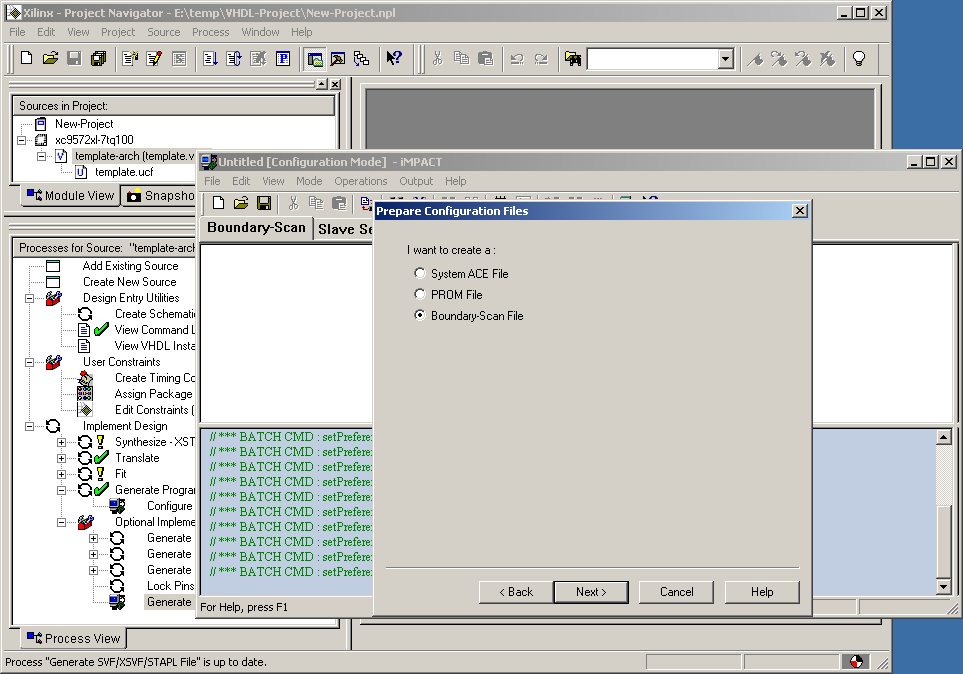 Impact prompting for file type