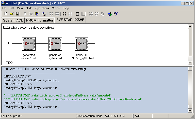 Impact showing added system CPLD