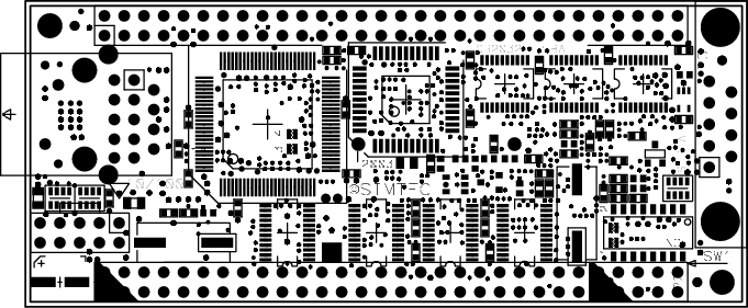 EB675001DIP board layout top side