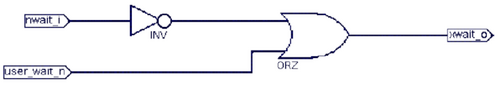 Webpack XWAIT schematic fragment