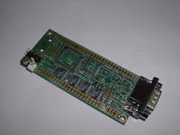 Top of an unpopulated module