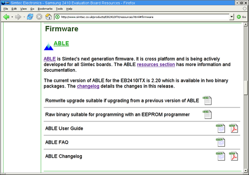 EB2410ITX resources page